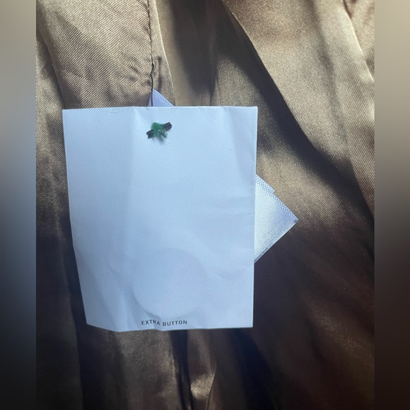 DKNY Camel Wool Blend Longline Coat Size XL - Picture 10 of 14